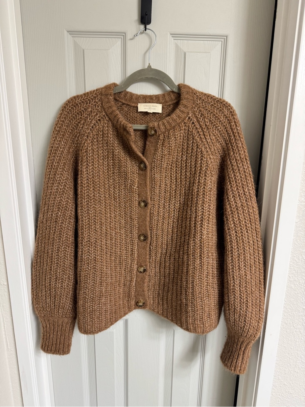 Sezane Emile Cardigan - Mottled Camel 🐪 - Medium